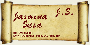 Jasmina Suša vizit kartica